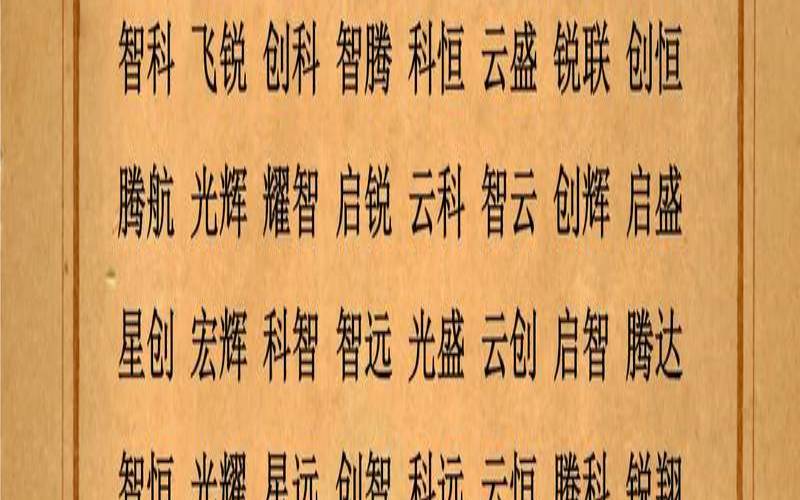 公司起名网取名打分（互联网公司名字）