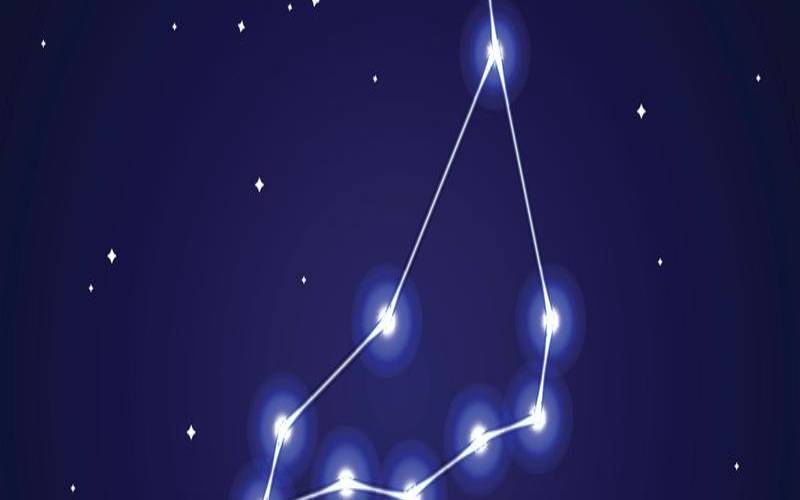 塔罗占卜2020年12月摩羯（摩羯座星图连线）