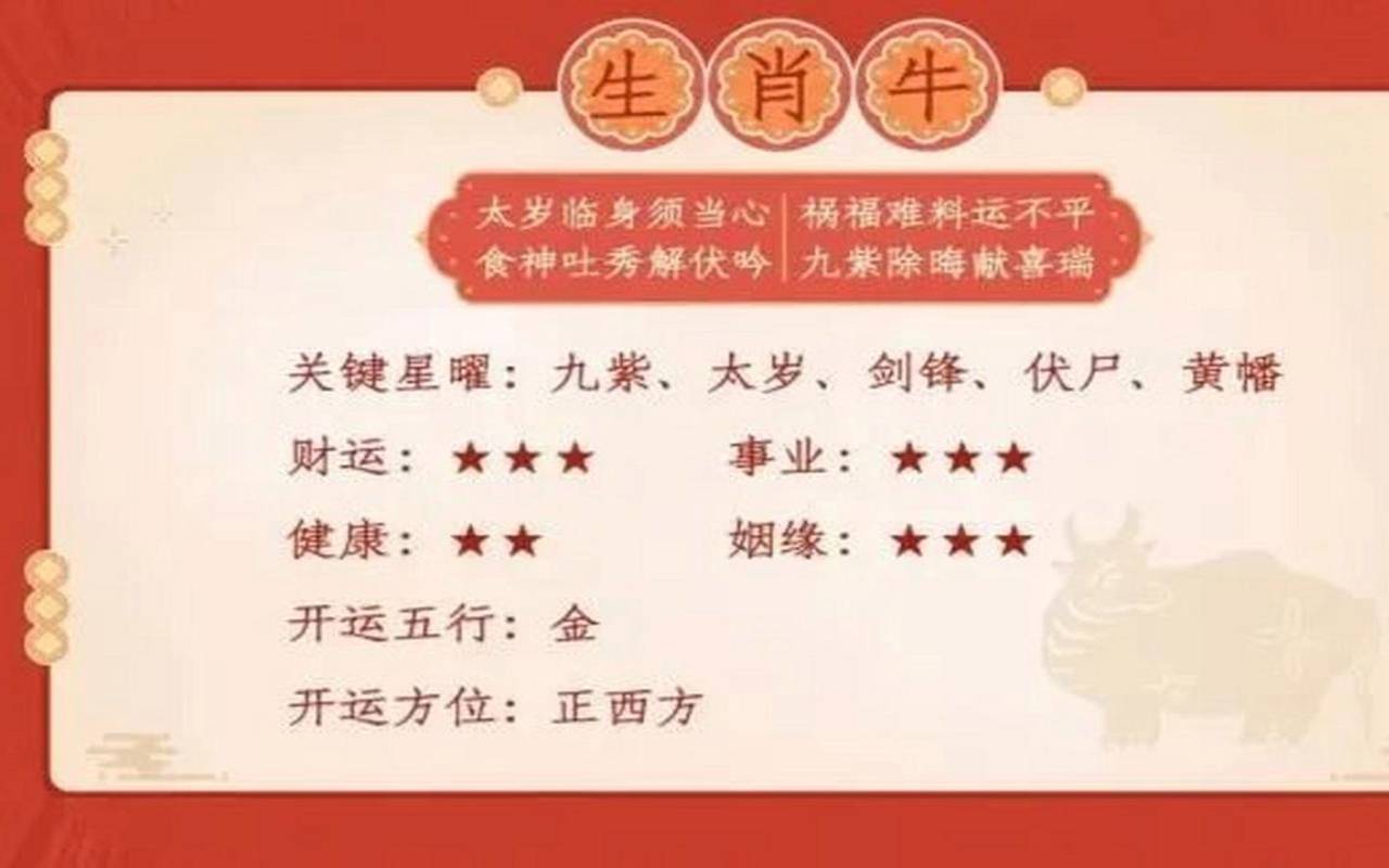 1985属牛人本命年（本命年是哪几个年龄）