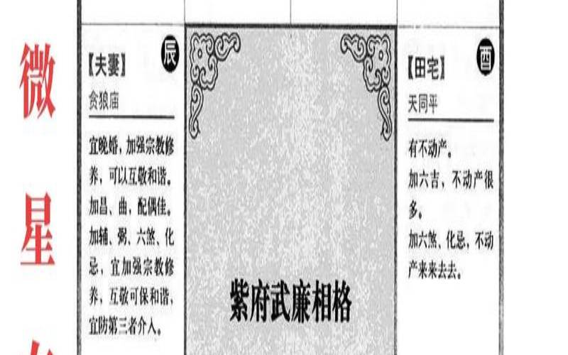 免费测紫微斗数格局（生辰八字查询免费查询）