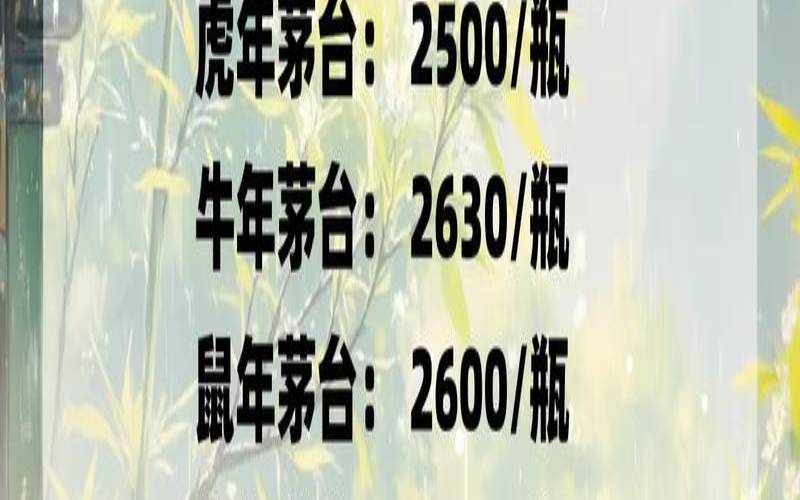 生肖茅台酒回收多少钱（虎年茅台回收价2024）