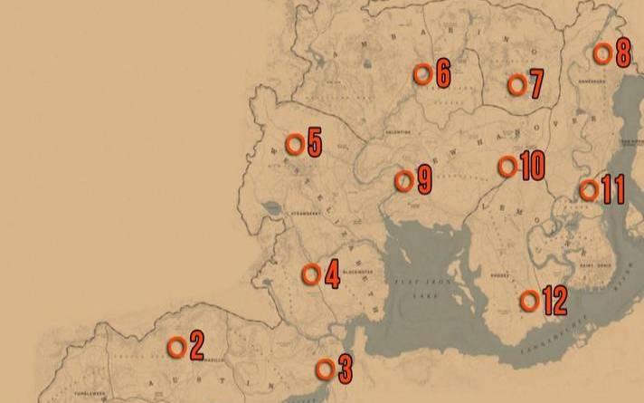 荒野大镖客塔罗牌位置在哪（荒野大镖客纳扎尔夫人位置）