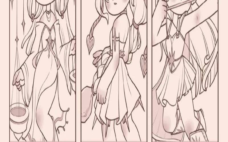 请问十二星座怎么画（画12星座公主）