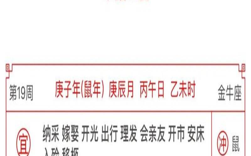 2020年5月3日黄历查询（5月3日是什么日子）