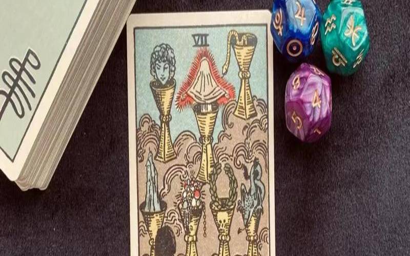 塔罗射手座圣杯七宝剑五（塔罗心理咨询师职业考试）