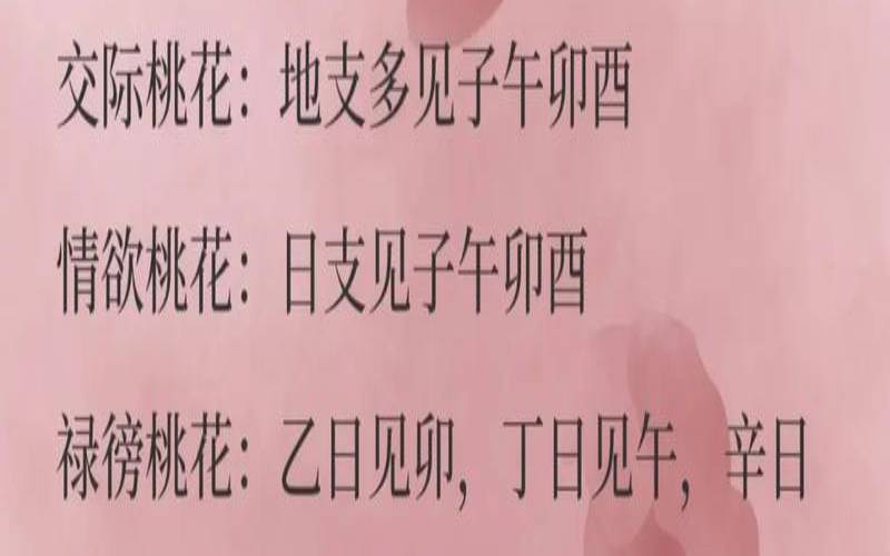 八字测正缘桃花（算正缘出现的时间）