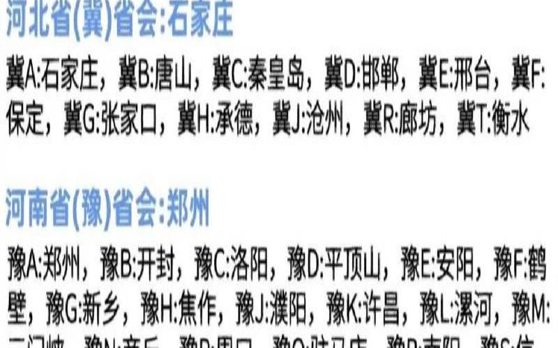 车牌号码最忌讳的字母（车牌号码查询）