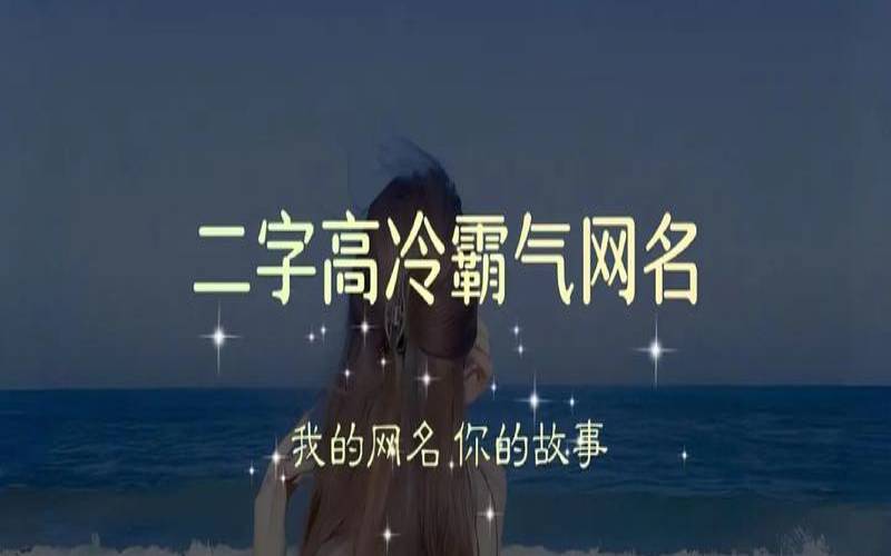 二字唯美气质女网名大全（二字女生游戏名）