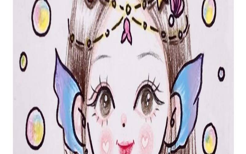 简单12星座公主怎么画（q版黑暗十二星座公主）