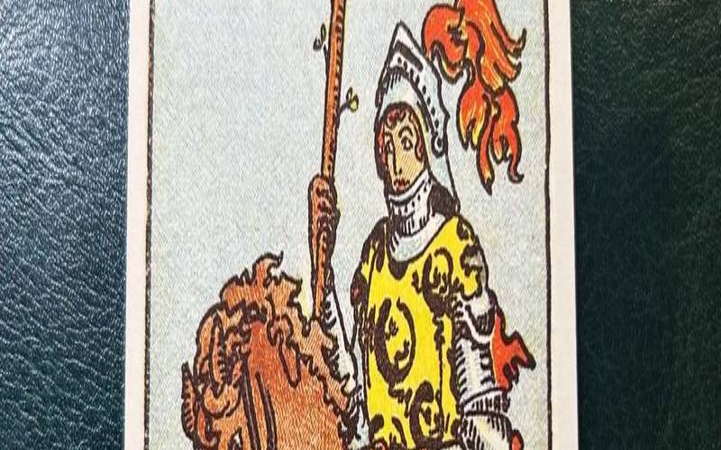 塔罗牌权杖骑士逆位感情（愚者正位缘分尽了吗）