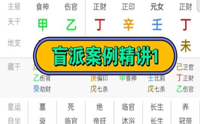 看盲派命理如何看配偶哪里（言明盲派命理高级讲座）