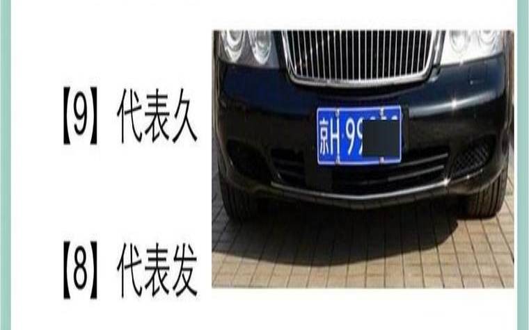 车牌号数字能量测试（车牌号数字和查吉凶）