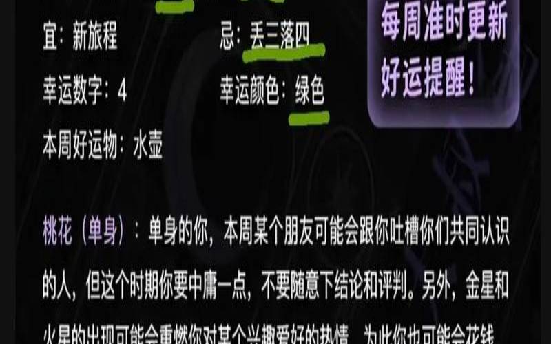 射手座2022年运势如何（射手座本周运势）