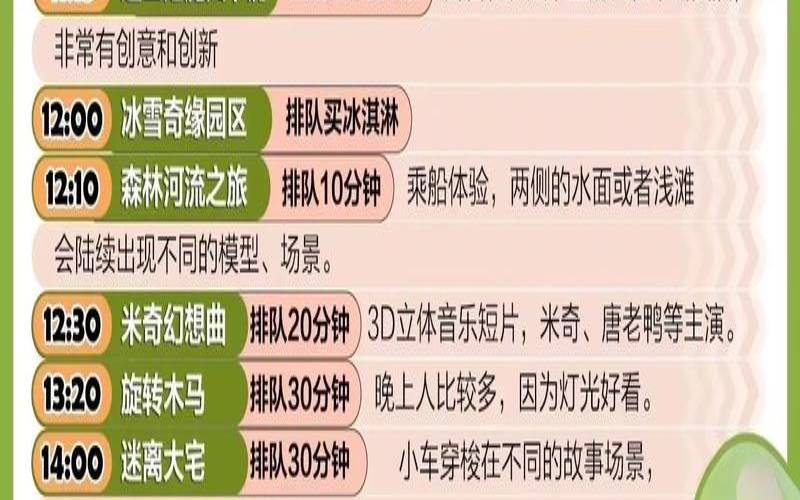 香港迪斯尼项目攻略（迪士尼官网门票）