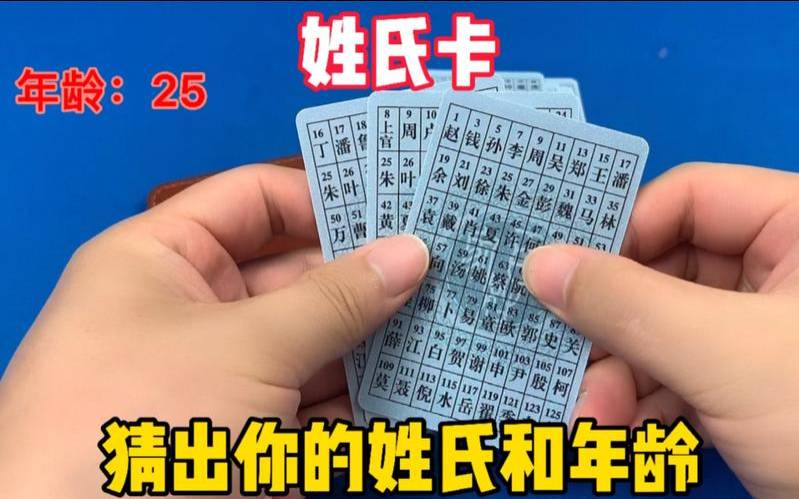 街头算命算姓代码图（中国有人姓猜的吗）