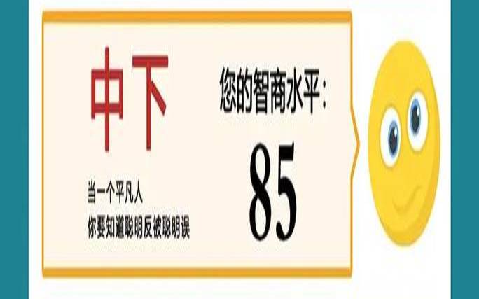 测试一下你的智商有多高（怎么测试自己的智商有多高）