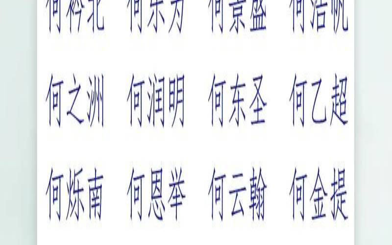 女孩起名打分免费测试（何氏起名有涵养的名字）