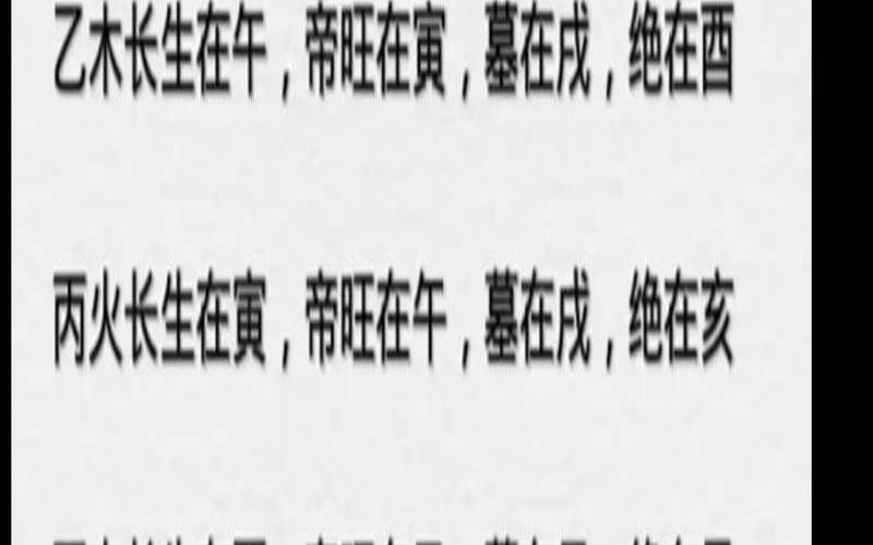 八字生来是贵格打一肖（十二地支生旺怎么运用）