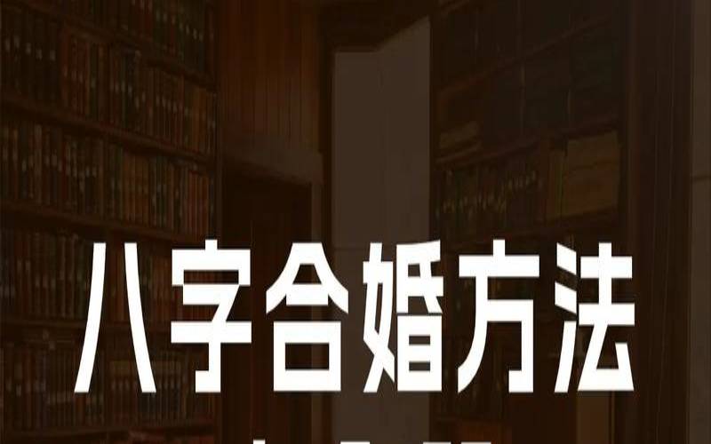 八字合婚方法大全篇（诸葛八字合婚软件）