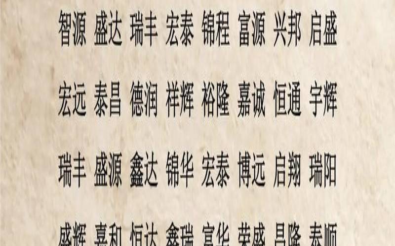有利于财运的名字（2025最旺公司名）