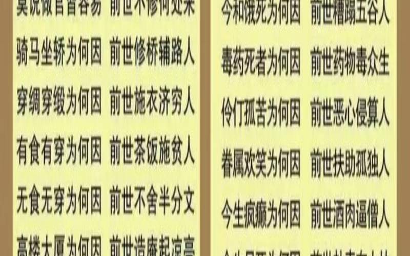 免费测前世今生来世（免费查自己三世因果）
