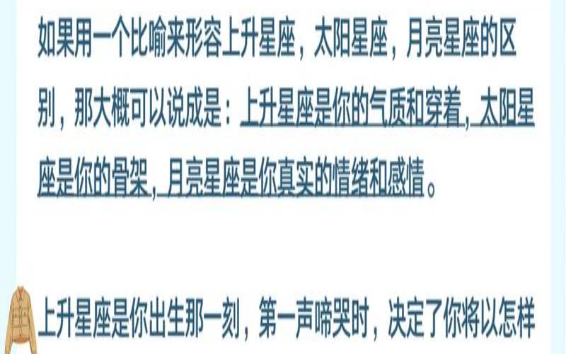 星座怎么算太阳月亮上升（月亮星座决定智商）