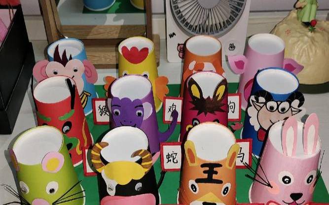 用纸做的十二生肖手工（十二生肖的系列玩具）