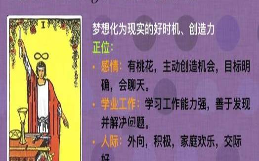 塔罗牌魔术师正位爱情结果（魔术师逆位感情是什么意思）