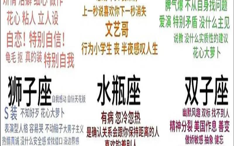 星座性格特点分析准吗（星座性格特点分析准吗）
