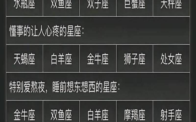 内心极度缺乏安全感的星座（最没有安全感的星座）