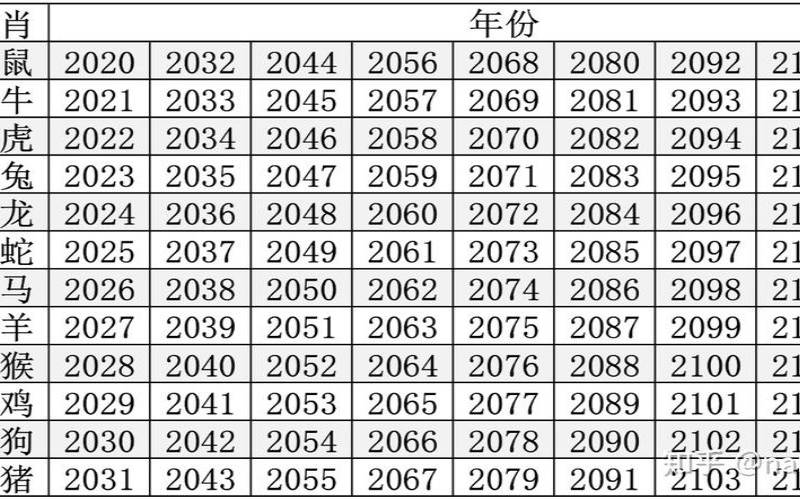 2020农历今年是什么年号（生肖年份对照表2019）