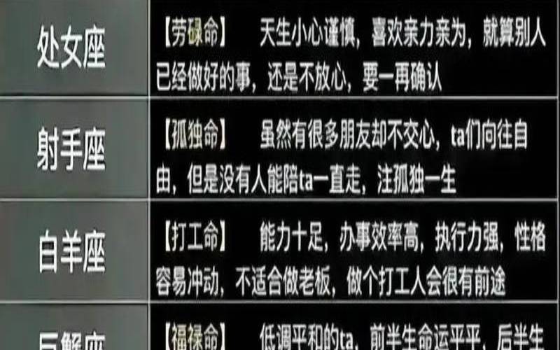 老板最喜欢的星座女（容易被老板盯上的星座女）