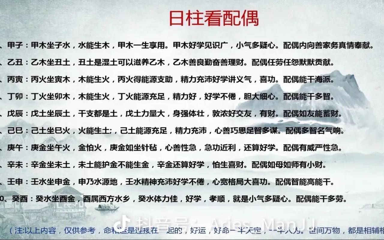 辛亥日柱在2022年运势（辛亥日柱女命配偶）