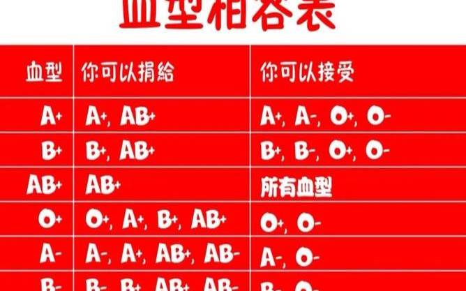 星座血型配对测试表（血型怎么自己查）