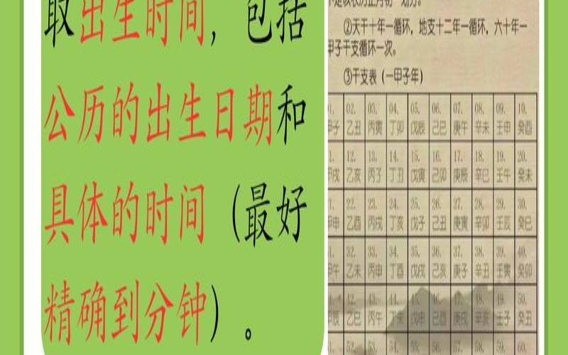 如何根据生辰八字确定五行（免费查八字五行）