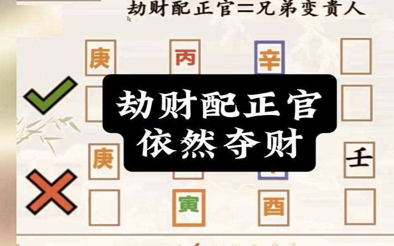 流年劫财合入婚姻宫（流年正官合日主）