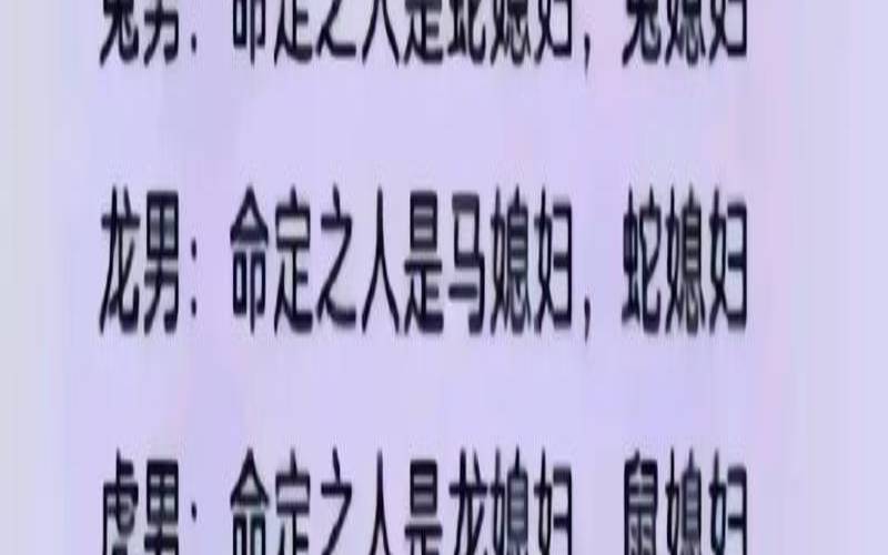 有情人是什么生肖（值得深交的生肖）