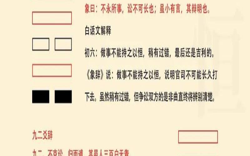 天水讼卦详解测感情（天水讼卦对方爱我吗）