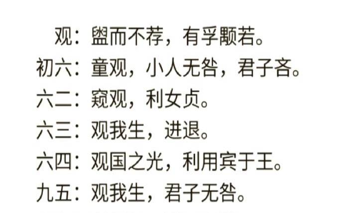 易经风地观卦详解（观卦是什么卦）
