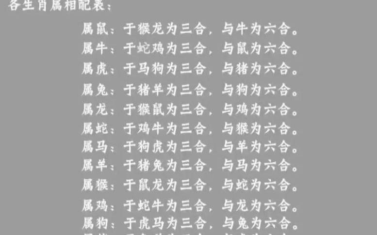 吉凶肖是哪几个生肖（十二生肖大全套）